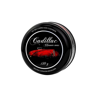 Cera de Carnaúba em Pasta Cadillac Cleaner Wax com Aplicador - 150g