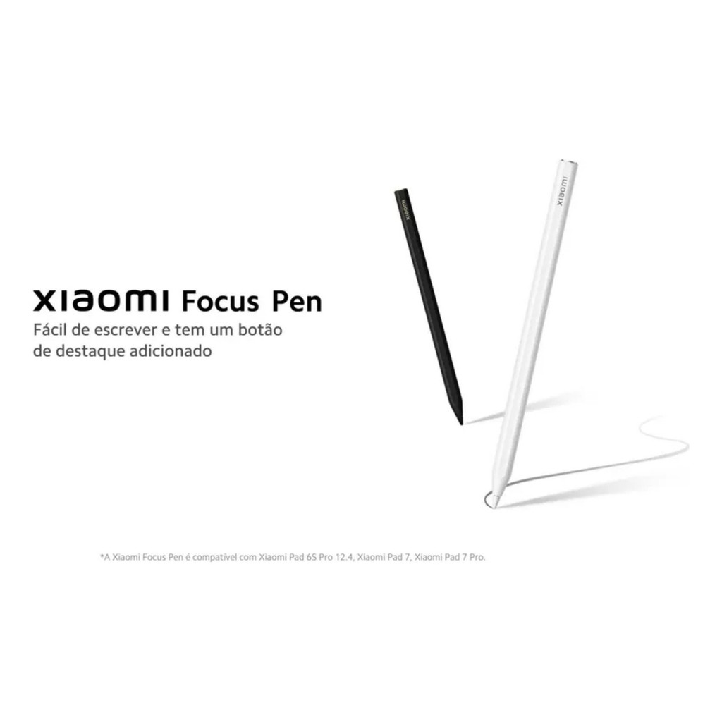 Caneta Capacitiva Xiaomi Stylus Focus Pen Pad 7 E Pad 7 Pro