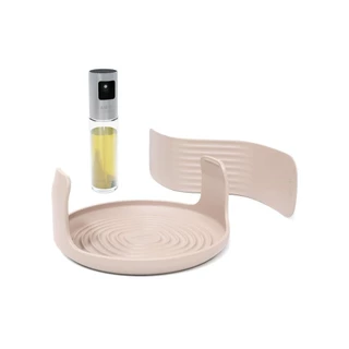 Acessórios Air Fryer Electrolux Separador de alimentos, Bandeja de silicone e Spray borrifador de óleo em Oferta na Shopee