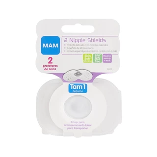 Protetor De Seios Tam.1 Nipple Shields C2un - em Oferta na Shopee