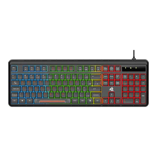 Teclado Gamer USB Knup KP-TE130 LED Retroiluminado Tecla Silenciosa