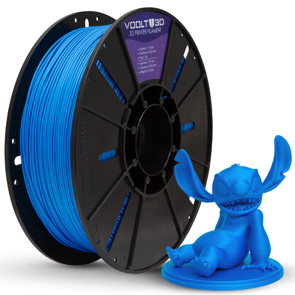 Filamento PLA Azul Velvet - 1KG High Speed V3d | Shopee Brasil