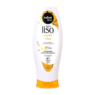 Cr Salon Line Meu Liso Defrizante Amido De Milho 200Ml - em Oferta na Shopee