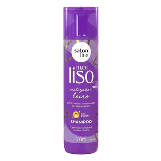 Salon Line Sh Meu Liso Matizador Pt 300Ml - em Oferta na Shopee