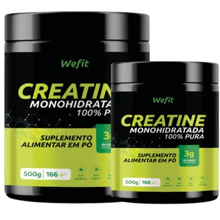 Creatina Pote Com 500g Wefit