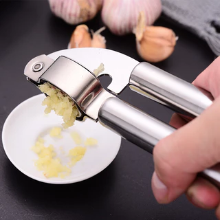 Espremedor De Alho Em Aço Inox Manual Triturador De Alho Cozinha Doméstica em Oferta na Shopee