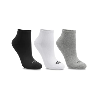 Kit Com 3 Pares de Meias Cano Curto Confortável Adulto Original Olympikus