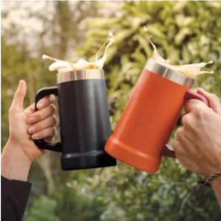 Caneca Em Inox 710ml Cerveja Chopp Camada Dupla Térmica