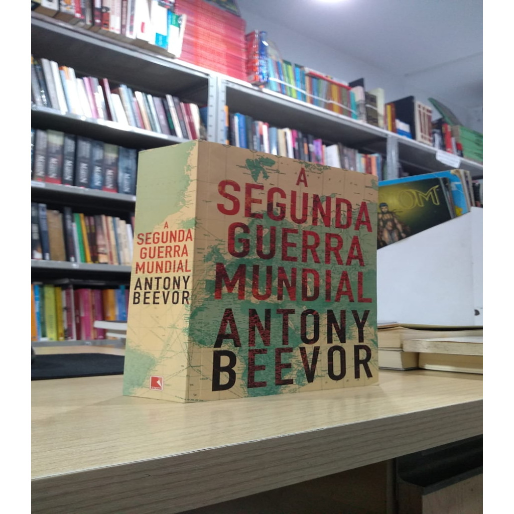 SEGUNDA GUERRA MUNDIAL autor ANTONY BEEVOR | Shopee Brasil
