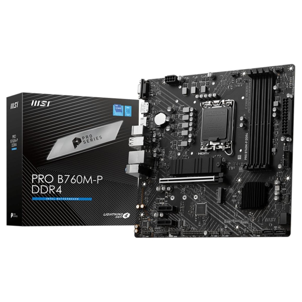 Placa Mãe ASRock H610M-HVS M.2 R2.0, Intel LGA 1700, mATX em