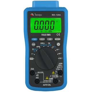 Multímetro automotivo digital portátil - MA-120A - Minipa em Oferta na Shopee