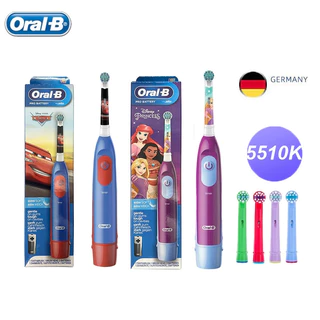 Escova De Dentes Elétrica Oral B Para Crianças Girando Limpa Extra Macia 2 Minutos . Temporizador À Prova D'água Com Rec