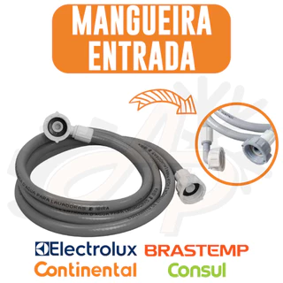 Mangueira Para Máquina De Lavar Entrada Universal Lavadora 3/4 diversos tamanhos 1,20 1,80 3 ou 5