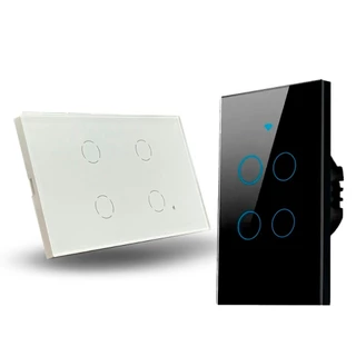 Interruptor Inteligente 1.2.3. 4 Teclas Tuya Alexa Wifi