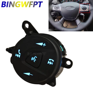 Interruptor De Controle Do Botão Volante Estilo Carro Para Ford Focus 3 2012 2013 2014 Kuga 2015 Com Luz De Fundo