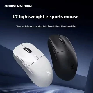MCHOSE L7 Pro Ultra Pata3395 8K Três Modos Mouse 2.4g Sem Fio Personalizado Leve E-sports Jogos PC Ergonomia Acessórios