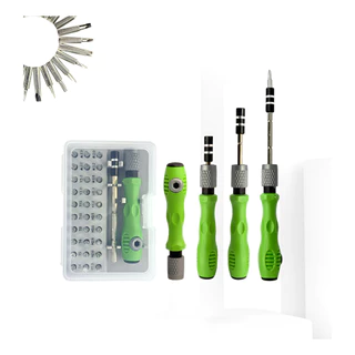 Kit Conjunto Chaves De Fenda De Precisão Alongador 32 Em 1