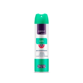 Desodorante Above Aero Fem Lady 150Ml - em Oferta na Shopee
