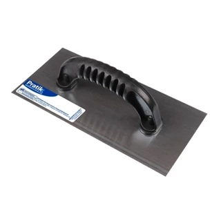 Desempenadeira Aço Lisa Pratik 25,5X12cm Cabo Plástico em Oferta na Shopee