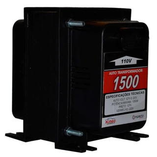 Transformador de voltagem para potência até 1050 watts - ATK1500VAPT - Kitec (110V/220V) em Oferta na Shopee