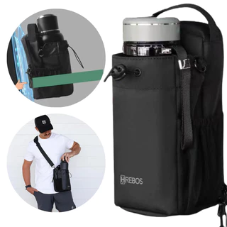 Bolsa Magnética de Academia 1,5L para Garrafa de Água e Celular