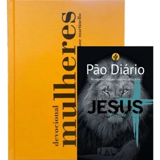 Kit 2 Livros | Devocional Mulheres 2026 | 365 Dias Capa Dura | Viviane Martinello + Devocional 90 Reflexões Leão de Judá em Oferta na Shopee