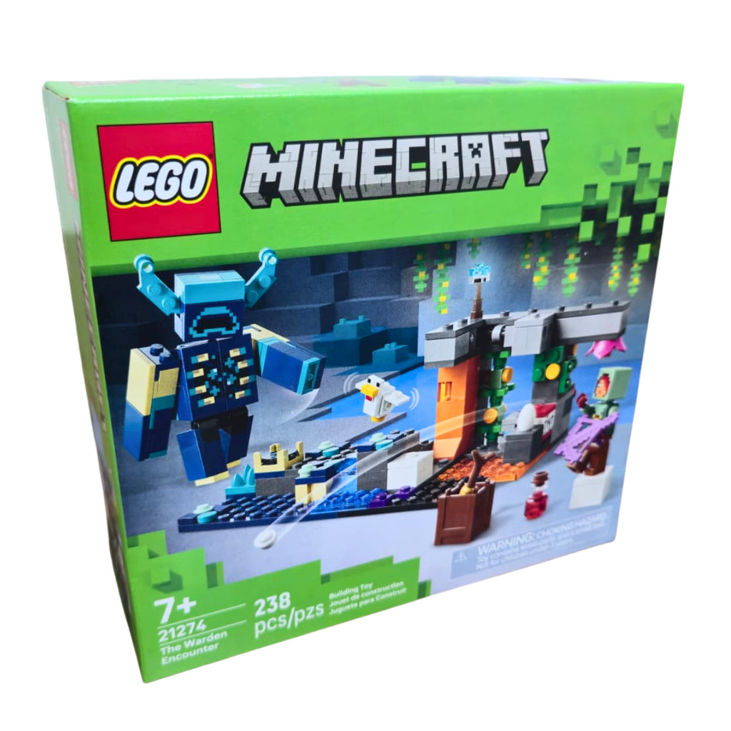 ゆー Lego Minecraft O Encontro com o Guarda 21274 | Shopee Brasil