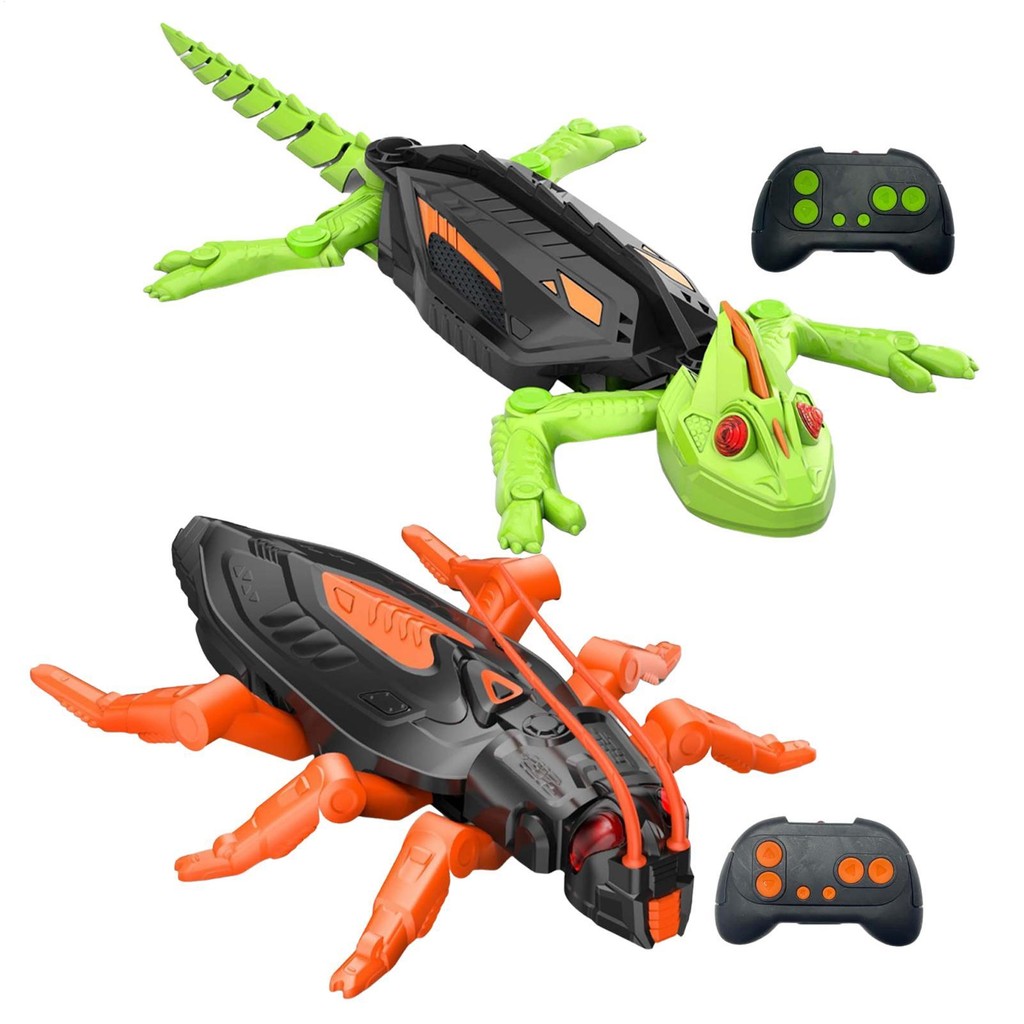 Robot Animals RC Gecko Remote Control Crawler Animal Realistic ...