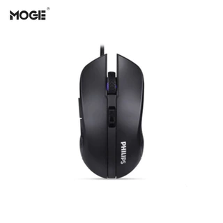 Mouse Gamer Philips SPK9313 | Óptico | Com Fio | Ergonômico