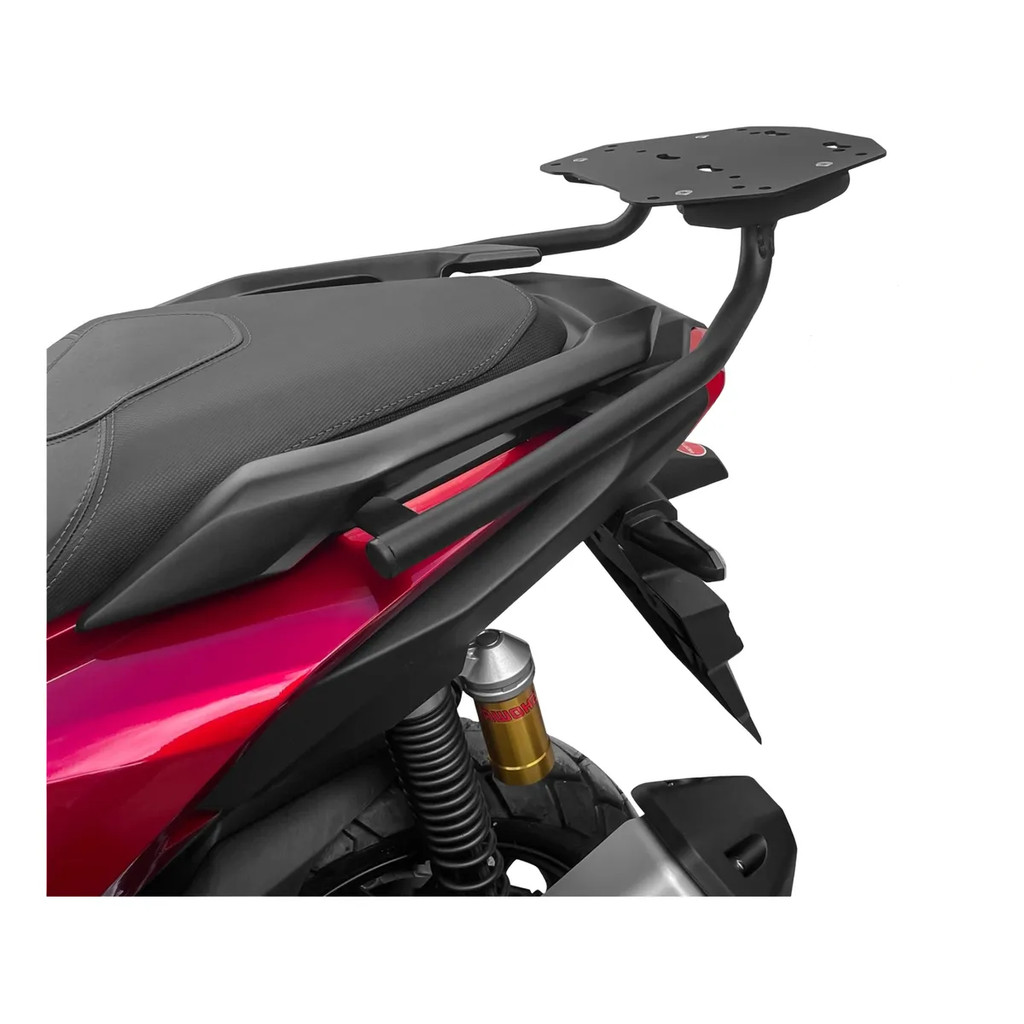 BAGAGEIRO HONDA ADV 160 2025- SCAM PRETO | Shopee Brasil