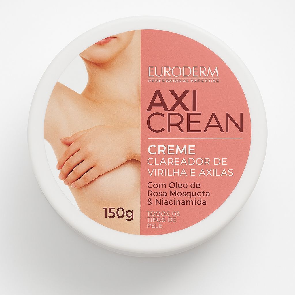 Creme Clareador Virilha e Axilas Euroderm Axi Crean 150g – Rosa ...