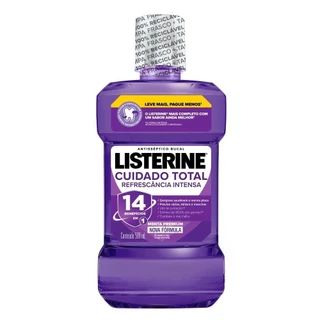 Enxaguante Bucal Listerine Cuidado Total, 14 Benefícios em 1, 500ml em Oferta na Shopee