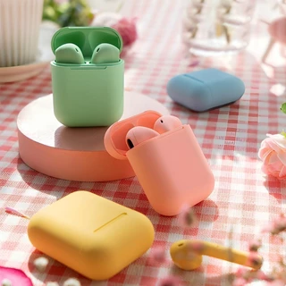 Kit 2  Fones De Ouvido bluetooth Colorido i12 Tws Sem Fio Com Controle De Toque marisa em Oferta na Shopee