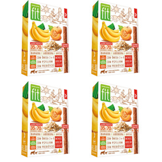 Kit 4 Petiscos Para Cães Stick Fit Spin Pet - 50g - Banana + Abóbora + Aveia em Oferta na Shopee