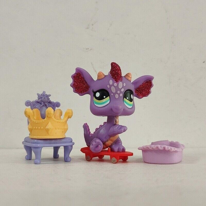 Figurine LPS Authentic Dragon N°2660 - Littlest Pet Shop, Occasion