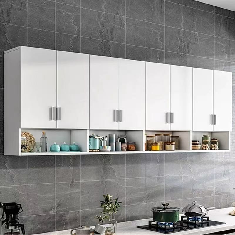 Armário de armazenamento de parede para cozinha, branco | Shopee Brasil