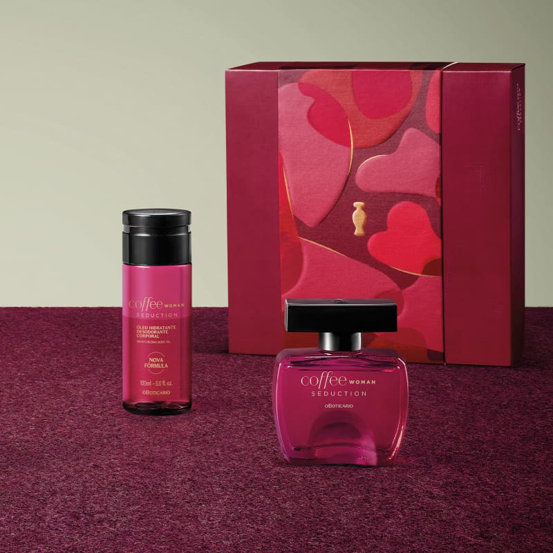 Kit Coffee Woman Seduction Feminino O Boticário | Colônia + Óleo