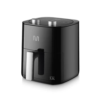 Fritadeira Elétrica Air Fryer 3,5L 1350W 220V Preta Multi - GO230 em Oferta na Shopee