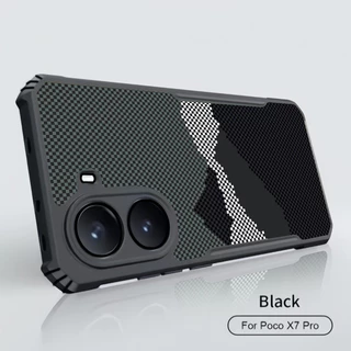 Nova Embalagem Textura Kevlar Caso De Telefone Xiaomi Mi POCO X7 X6 Pro X5 X4 X3 GT NFC 4G 5G Criativo Elegante E Simple