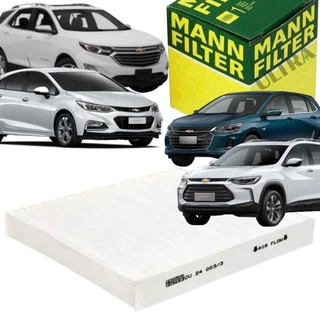 Filtro Ar Condicionado Cabine para GM Chevrolet Cruze 1.4 / Onix / Tracker / Montana Turbo / Equinox / Camaro (Mann Filt em Oferta na Shopee