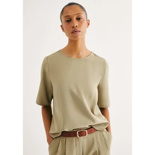 Blusa Feminina Regular Manga Curta em Oferta na Shopee