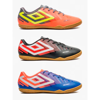 Chuteira Futsal Masculina Adulto Futebol de Salão Action Umbro Original