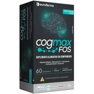 COGMAX FOS C/60 COMP + BRINDE EUROFARMA em Oferta na Shopee