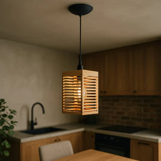 Luminária Pendentes De Teto Estilo Moderno Área Gourmet Cor Cru