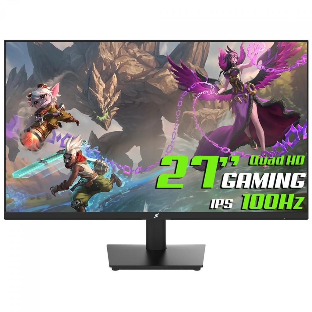 Monitor Gamer SuperFrame Vision, 27 Pol, Quad HD, IPS, 100Hz, HDR, FreeSync, HDMI/DP, SFVFB27100-QHD-PRO