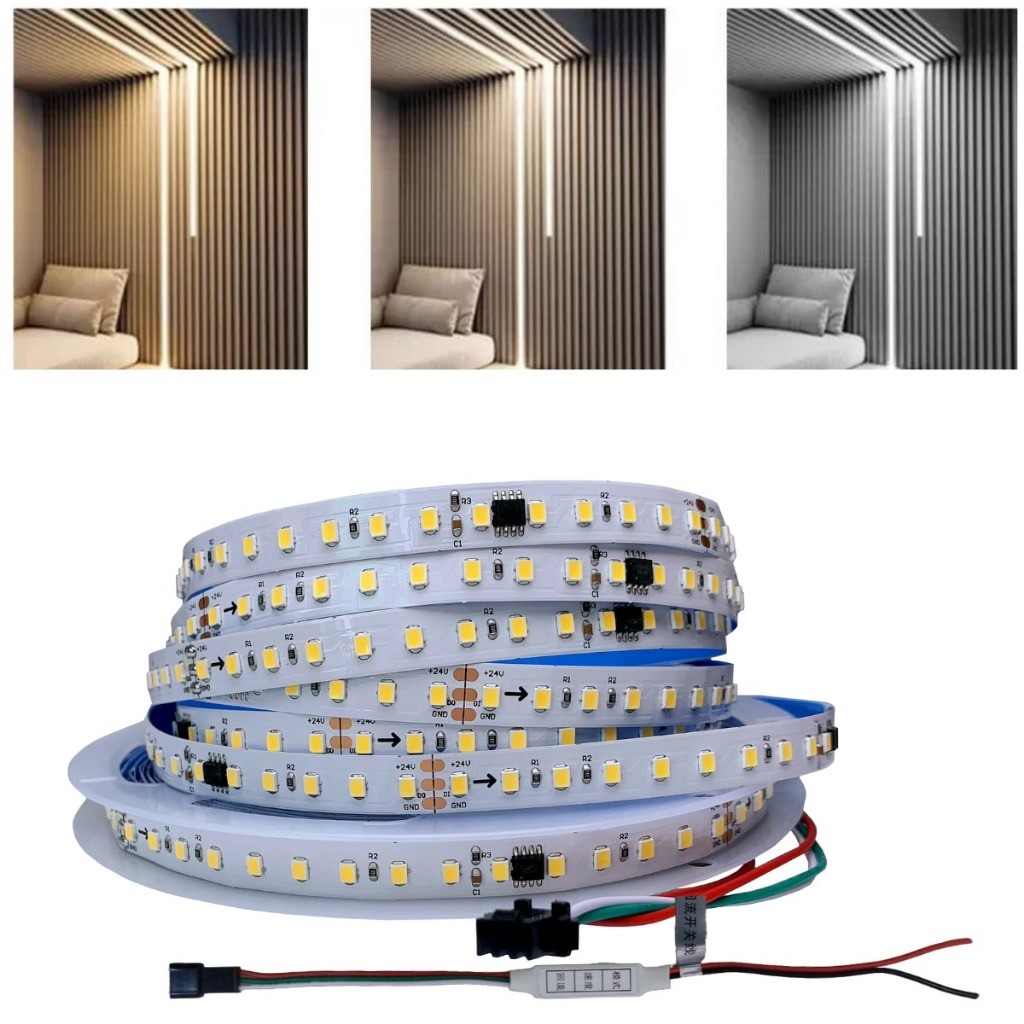 Fita De Led Com Efeito Sequencial 10mm 24v Luz De Correr 10m | Shopee ...
