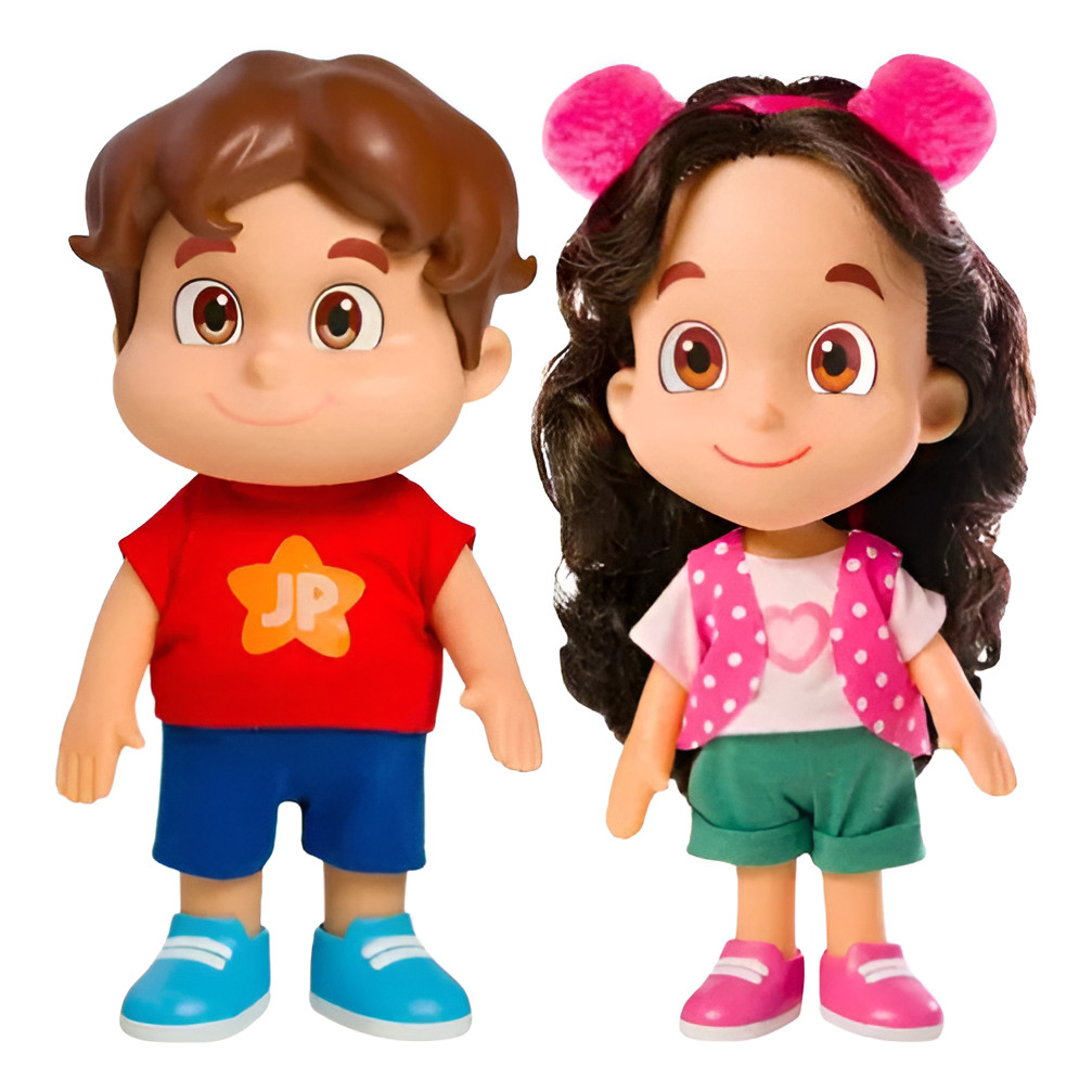 Kit Bonecos Maria Clara E Jp Youtubers Mini Brinquedo 15 Cm | Shopee Brasil