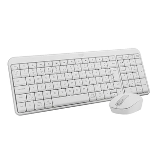 Combo Teclado e Mouse Bluetooth MK250 Design Compacto Branco - Logitech - 920-013517