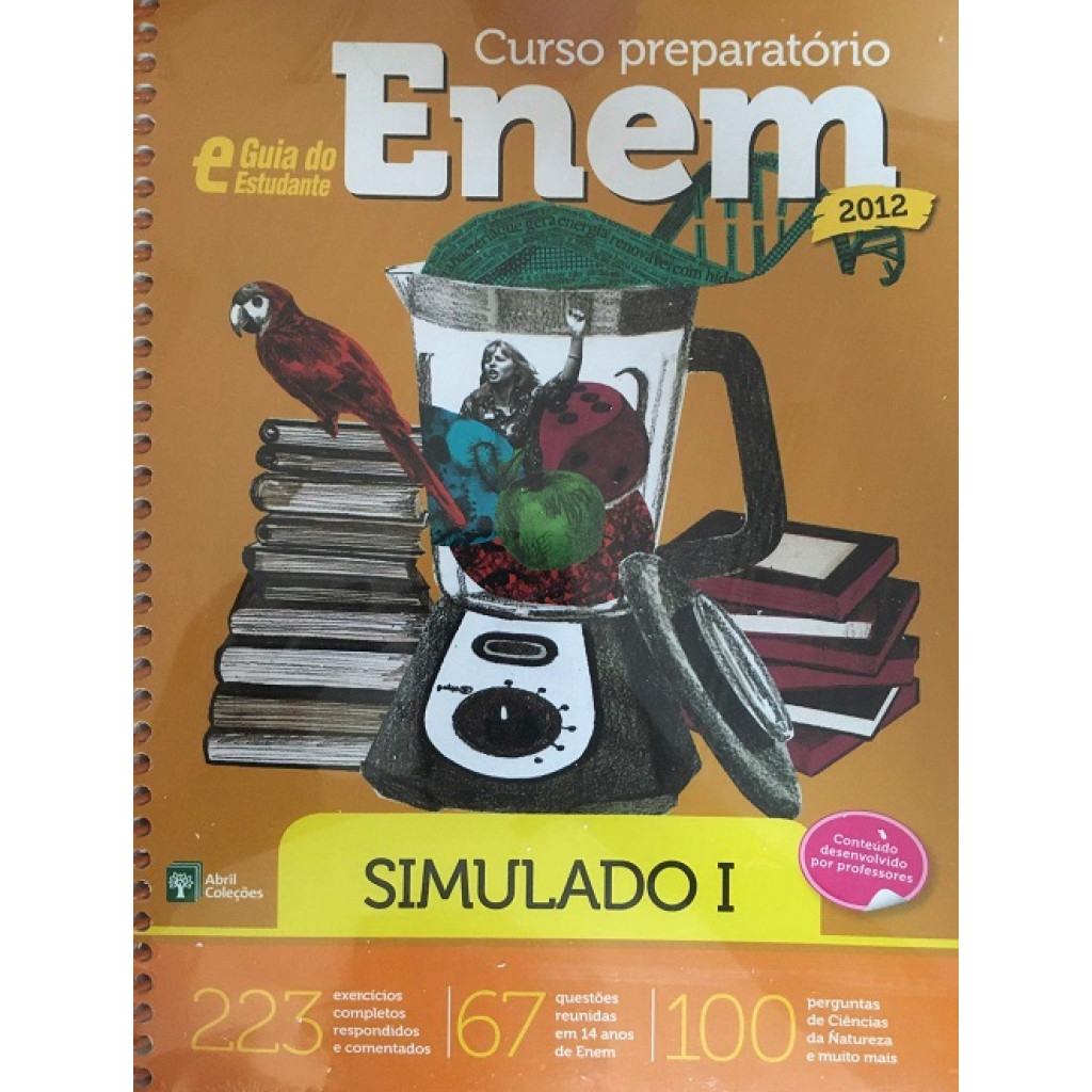 Curso Preparatorio Enem 2012 - Simulado I | Shopee Brasil