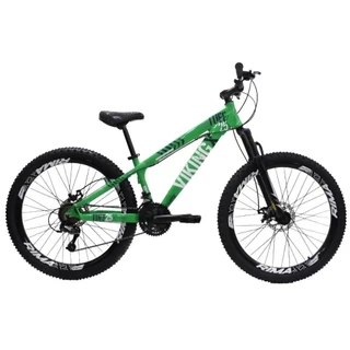 Bicicleta Aro 26 Bike Vikingx Freeride 21v Freio a Disco em Oferta na Shopee